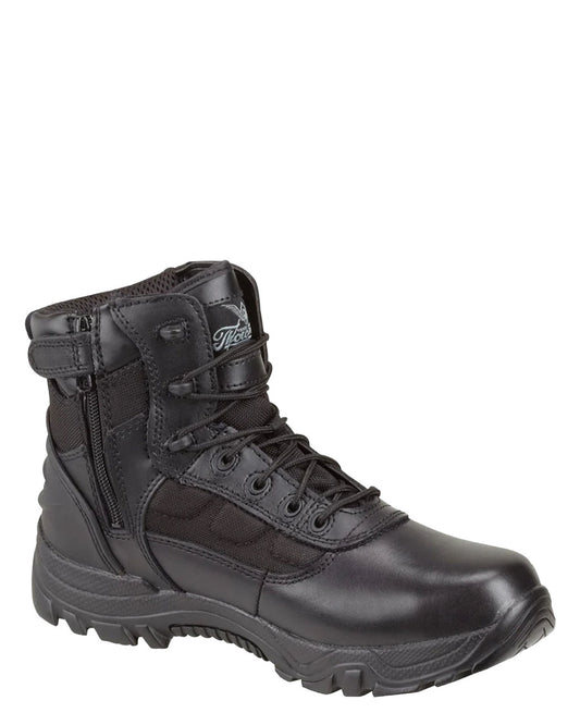 Men's 6" Side Zip Lace-Up Work Boots - 834-6218