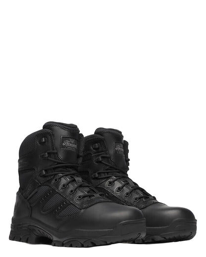 Men's 6" Side Zip Lace-Up Work Boots - 834-6218