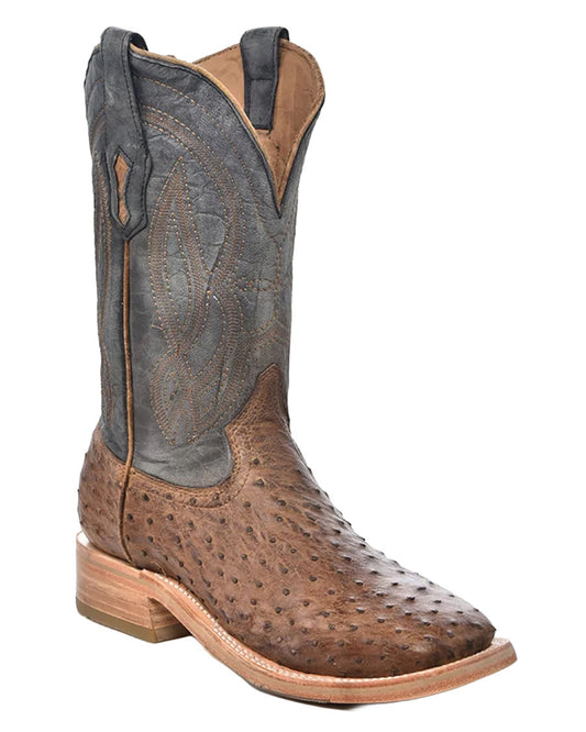 Men's Ostrich Western Boots - A4052