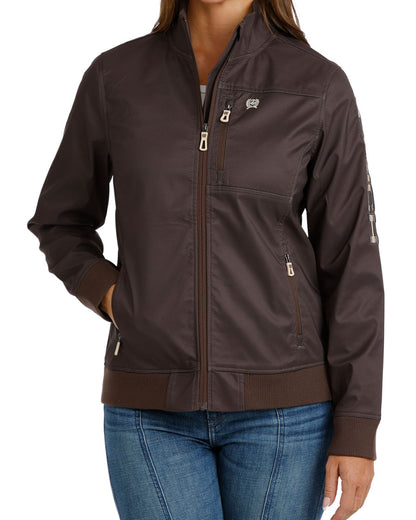 Women's Bonded Jacket - Maj9902004 by Cinch from Skip’s Western Outfitters | CIN-MAJ9902004-XS-BRN