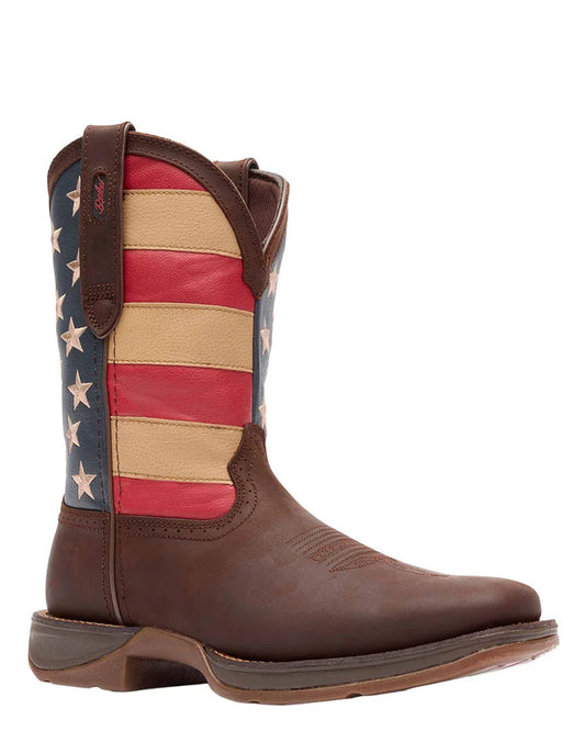Men's Rebel Patriotic Pull-On Western Boots - DB5554