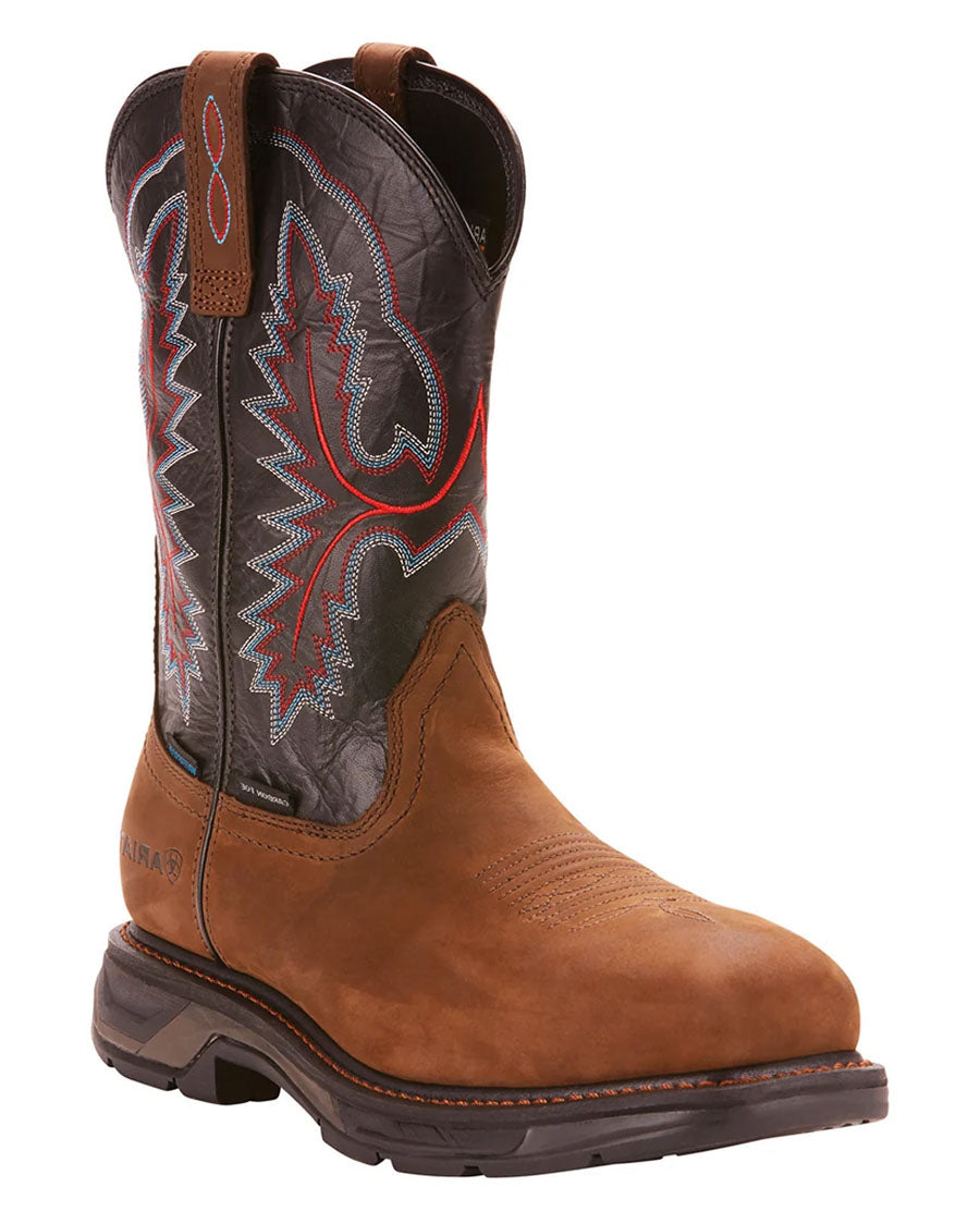 Men's Workhog XT H20 EH Carbon-Toe Western Work Boots - 10024968 by Ariat from Skip’s Western Outfitters | ARI-10024968-070-D
