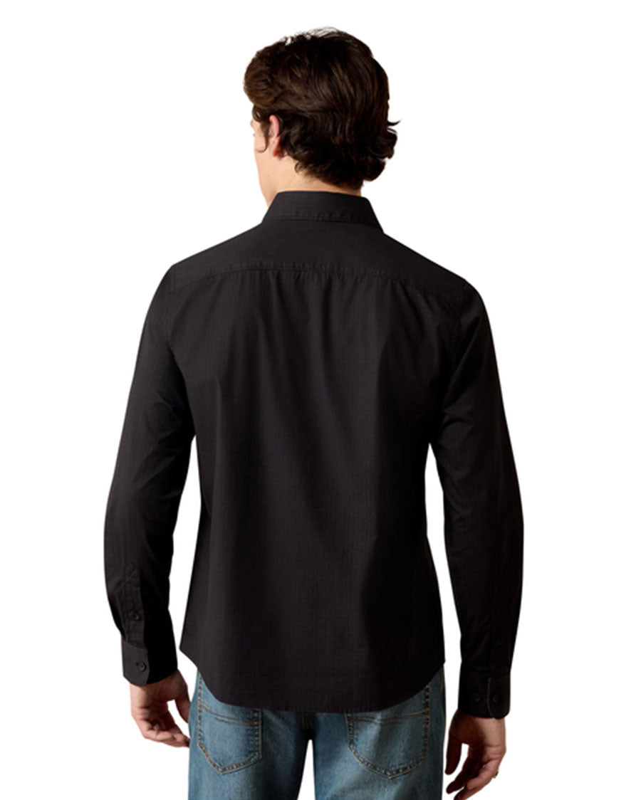 Men's Malcom Modern Slim Fit Long Sleeve Western Shirt - 10080663