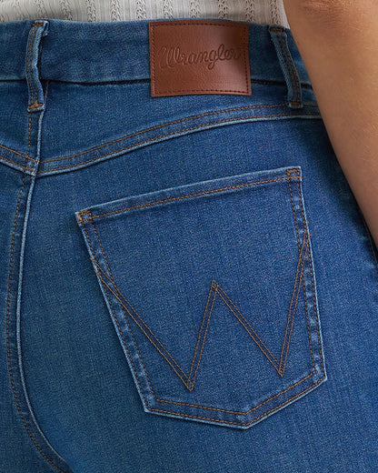 Women's Bespoke Wide Leg High Rise Jeans - 112385540