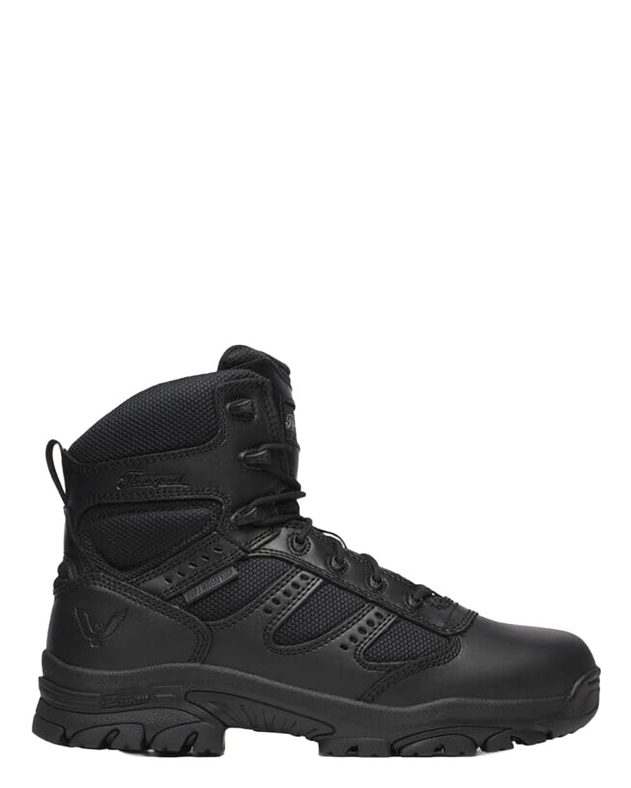 Men's 6" Side Zip Lace-Up Work Boots - 834-6218