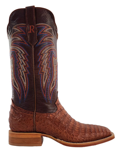 Men's Cognac Goat Western Boots - RW2503-2