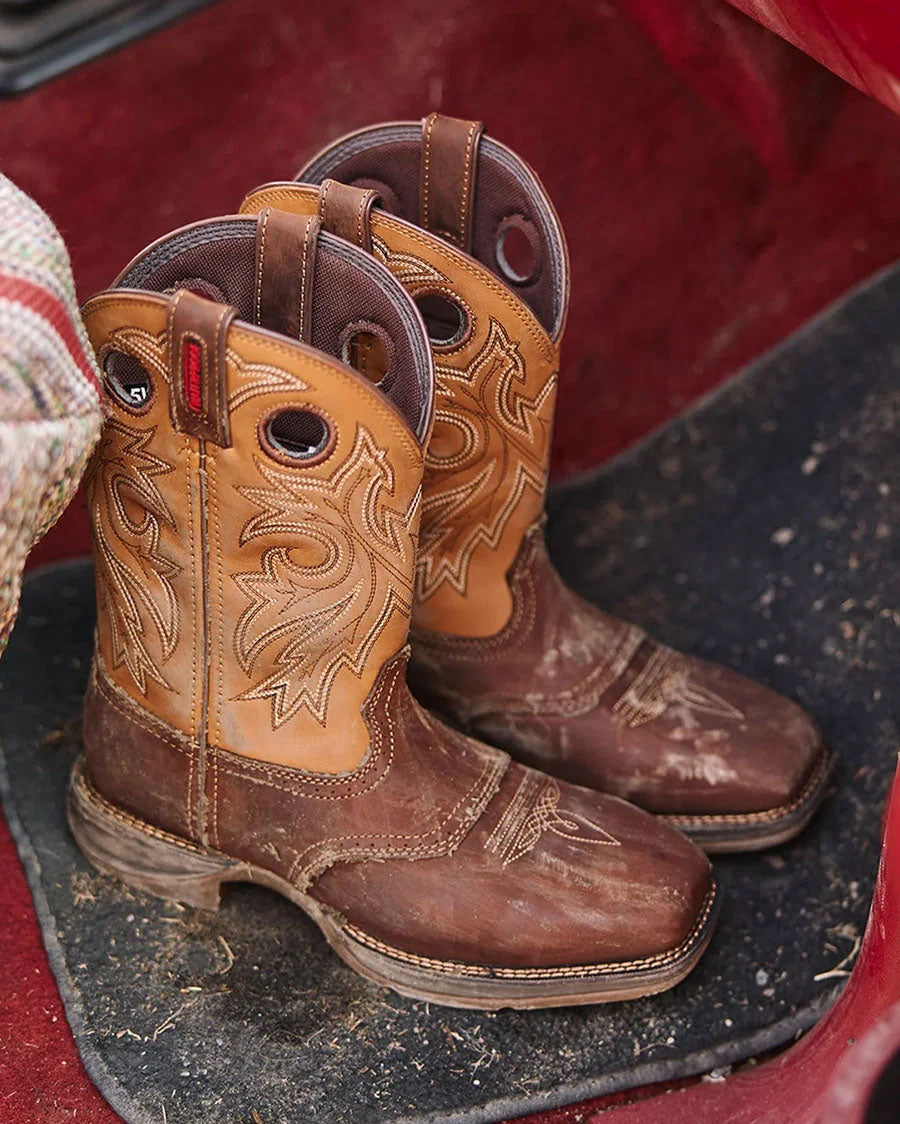 Men's Rebel Steel Toe Waterproof Western Work Boots - Db019