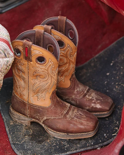 Men's Rebel Steel Toe Waterproof Western Work Boots - Db019