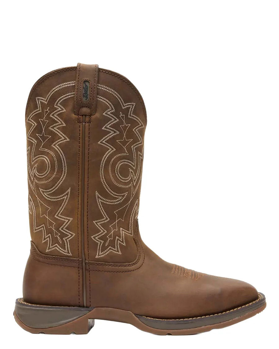 Men's Rebel Steel-Toe Pull On Western Work Boots - DB4343