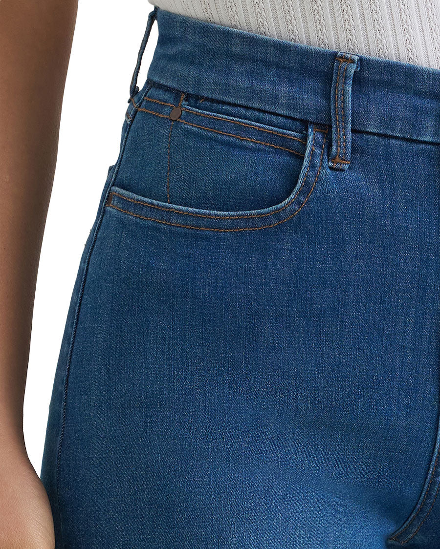 Women's Bespoke Wide Leg High Rise Jeans - 112385540
