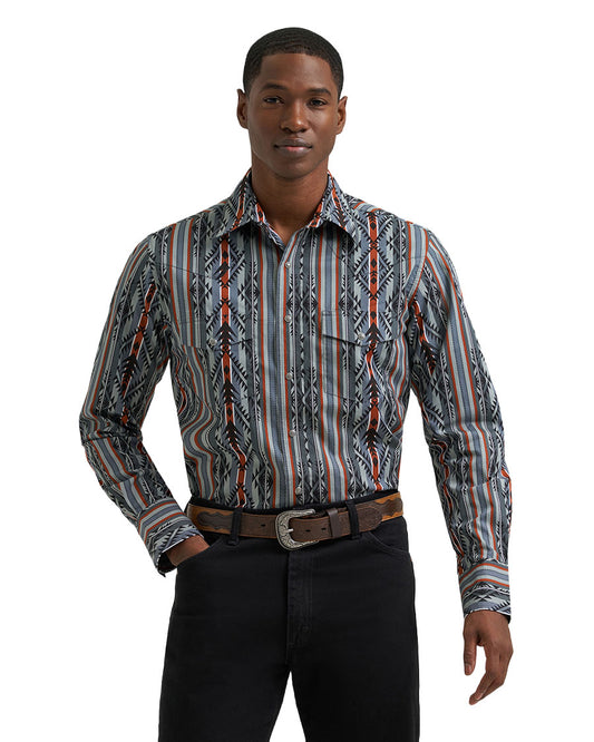 Men's Checotah Dress Long Sleeve Classic Fit Western Shirt - 112385915
