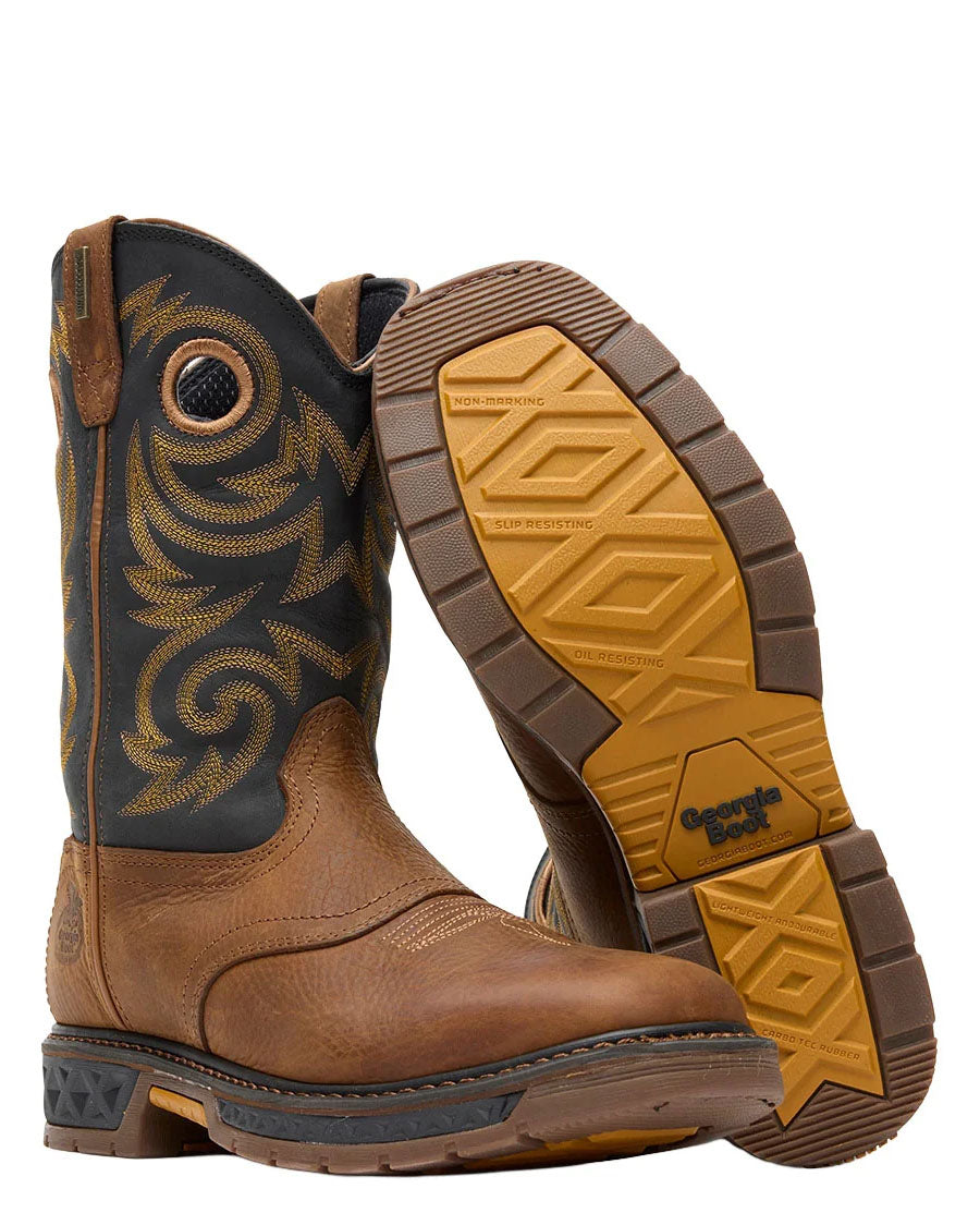 Men's Carbo-Tec LT Waterproof Pull-On Work Boots - GB00266