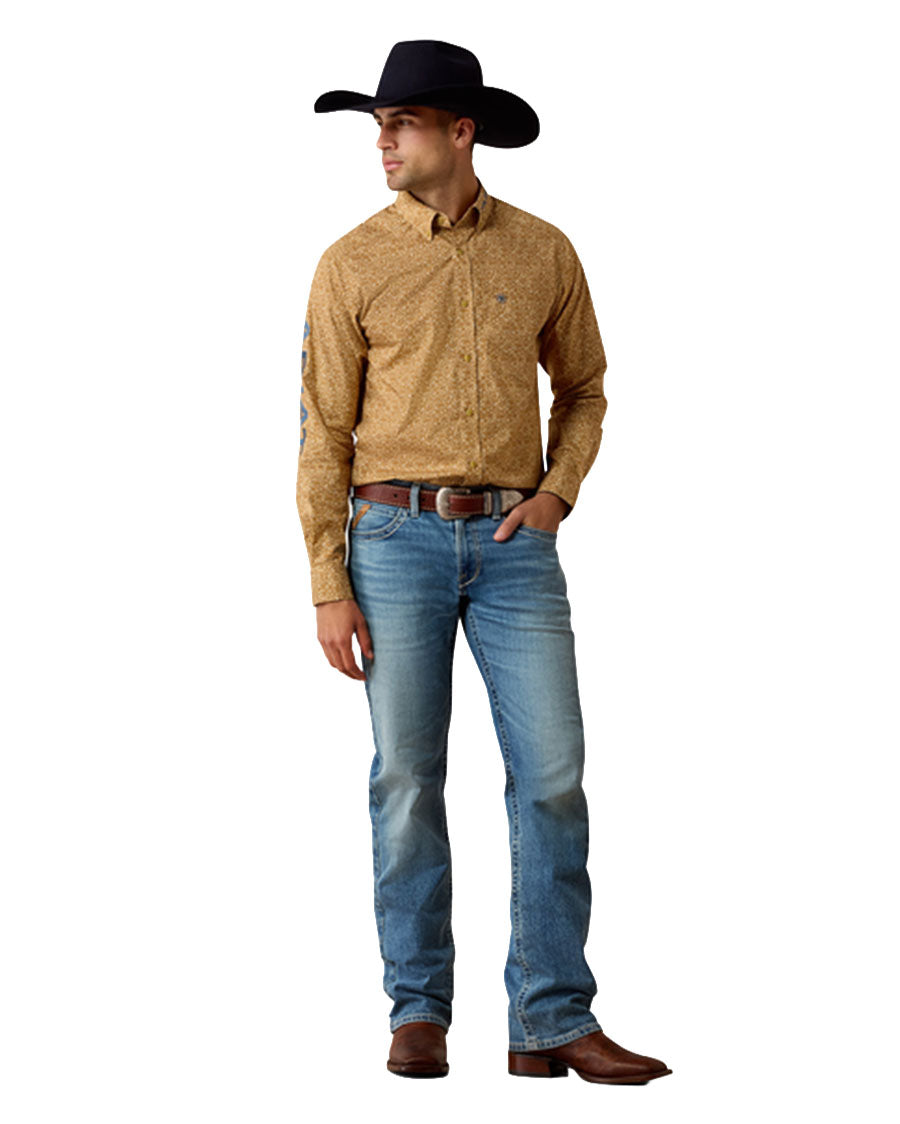Men's Team Earl Fitted Long Sleeve Western Shirt - 10080717