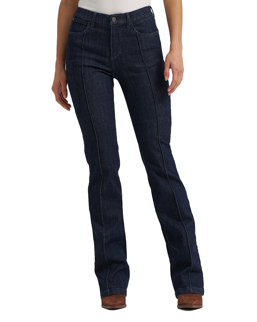Women's Bespoke Bootcut High Rise Jeans - 112384711