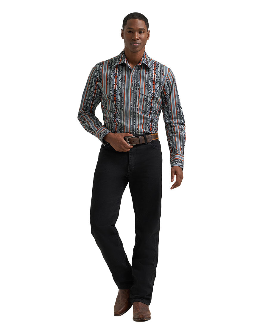 Men's Checotah Dress Long Sleeve Classic Fit Western Shirt - 112385915