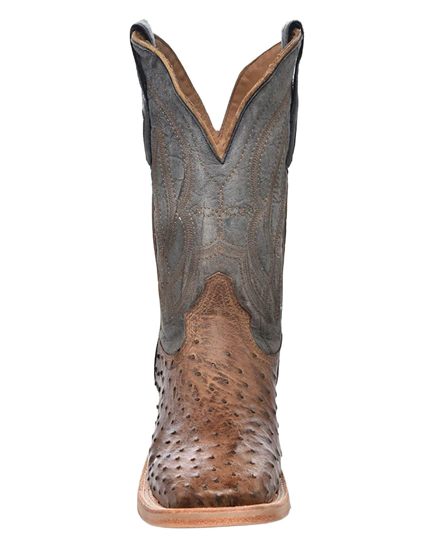 Men's Ostrich Western Boots - A4052