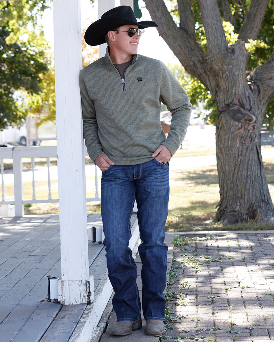 Men's Long Sleeve 1/4 Zip - Mwk1080021