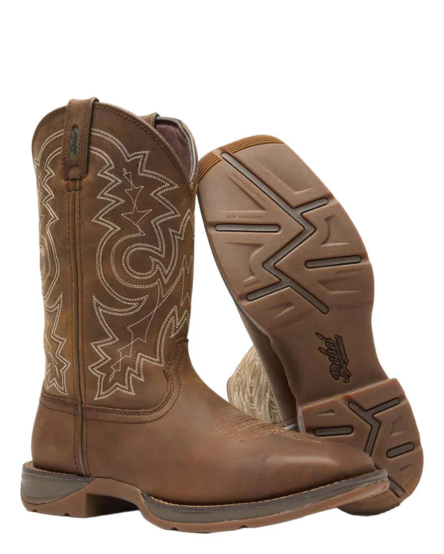 Men's Rebel Steel-Toe Pull On Western Work Boots - DB4343