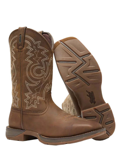 Men's Rebel Steel-Toe Pull On Western Work Boots - DB4343