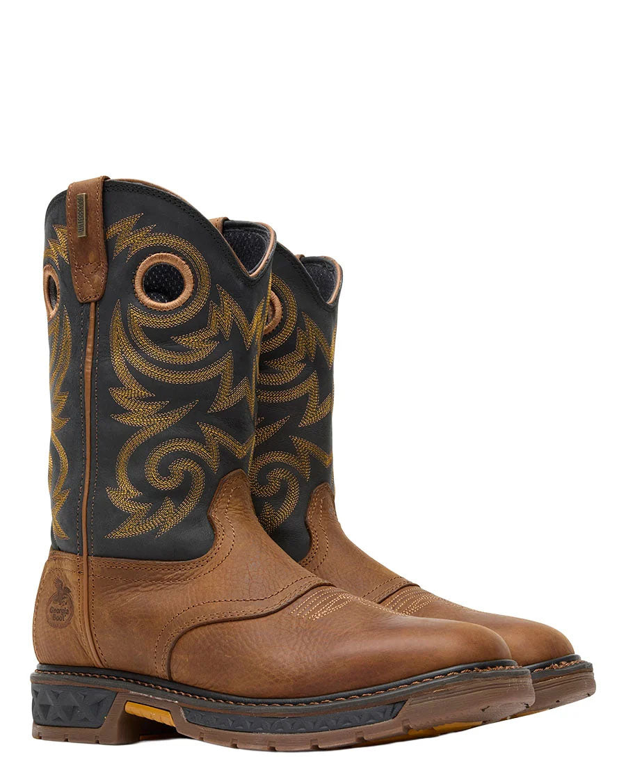 Men's Carbo-Tec LT Waterproof Pull-On Work Boots - GB00266