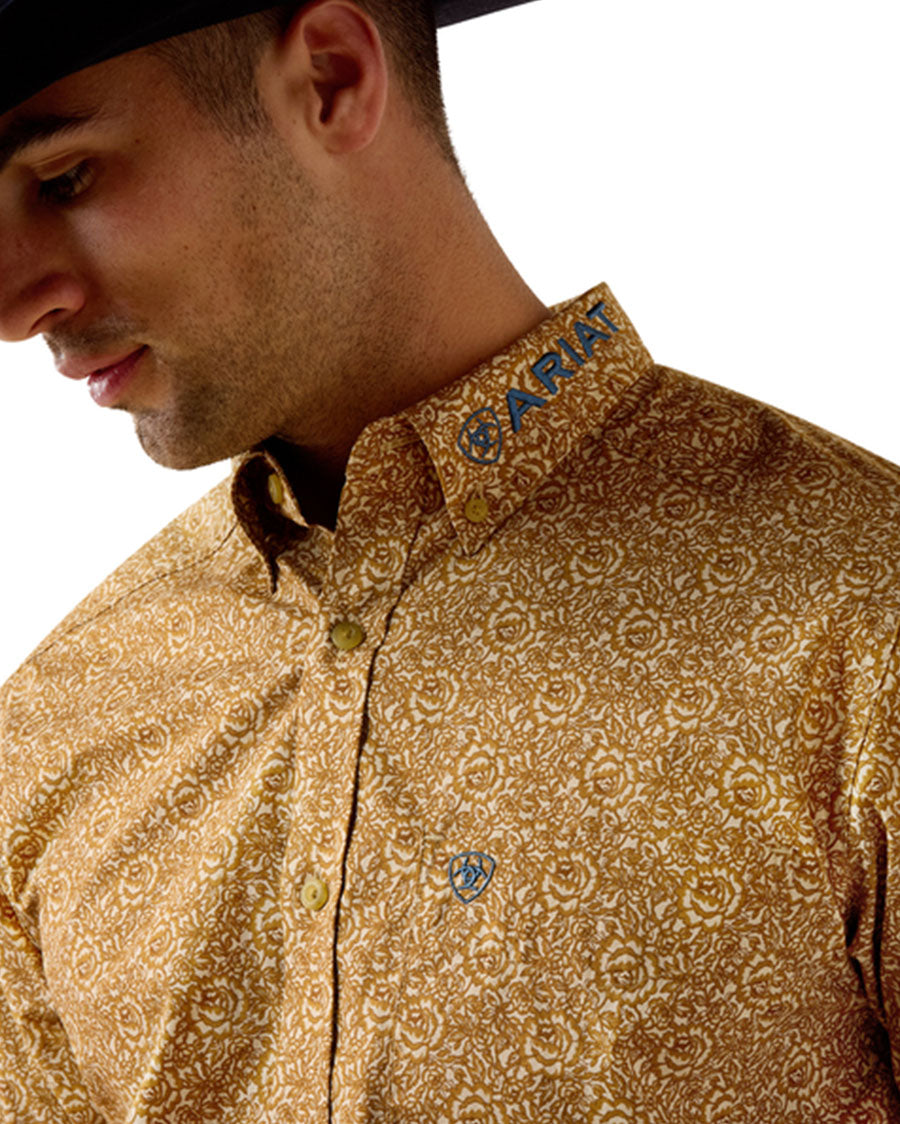 Men's Team Earl Fitted Long Sleeve Western Shirt - 10080717