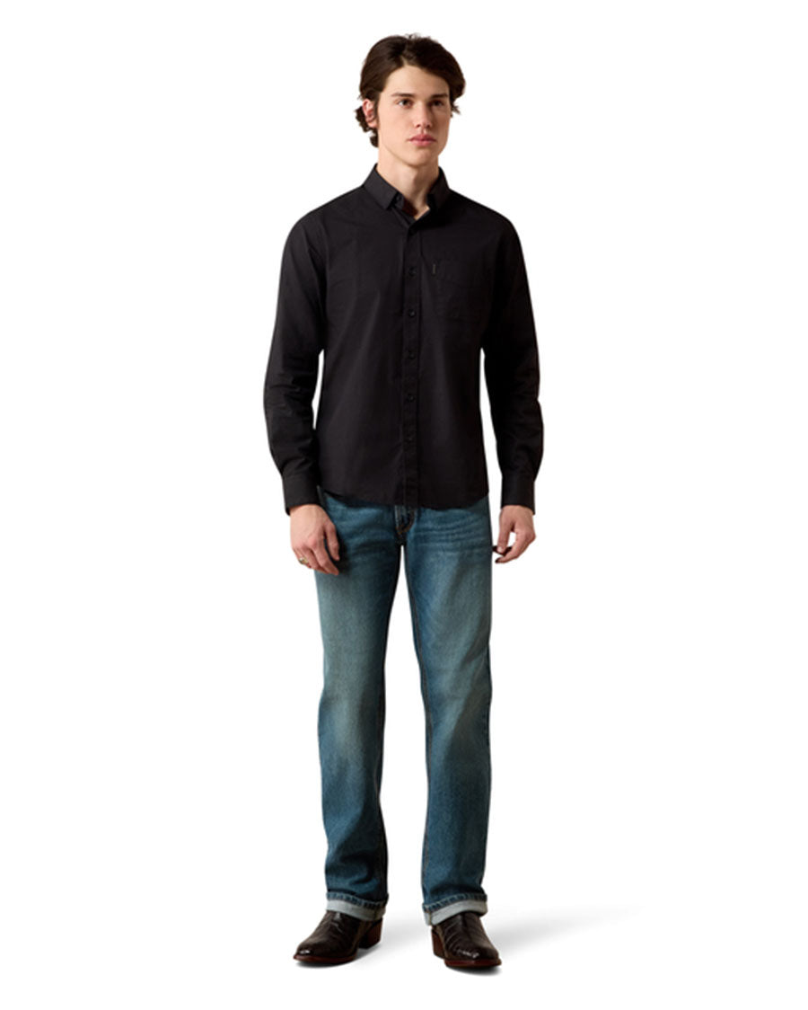 Men's Malcom Modern Slim Fit Long Sleeve Western Shirt - 10080663