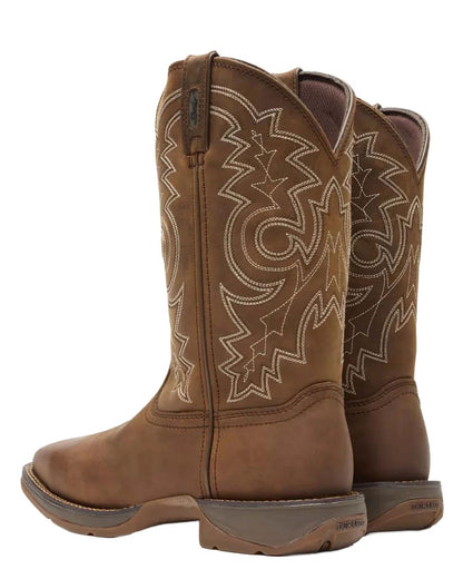 Men's Rebel Steel-Toe Pull On Western Work Boots - DB4343