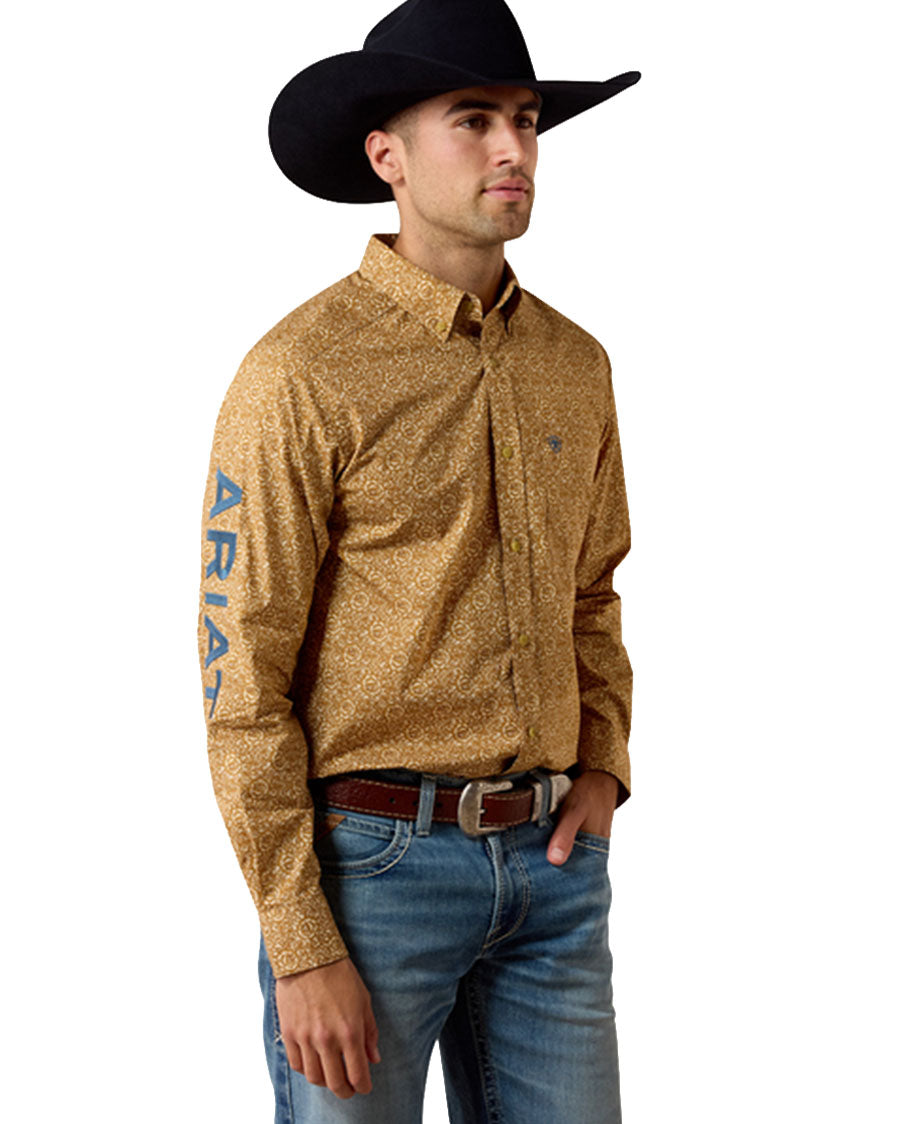 Men's Team Earl Fitted Long Sleeve Western Shirt - 10080717