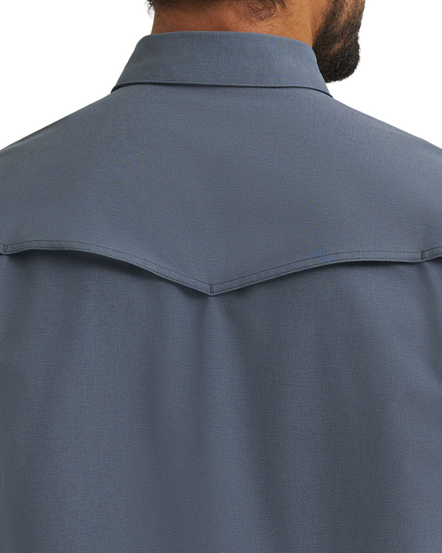 Men's ATG X Wrangler Technical Long Sleeve Regular Fit Snap Western Shirt - 112384708