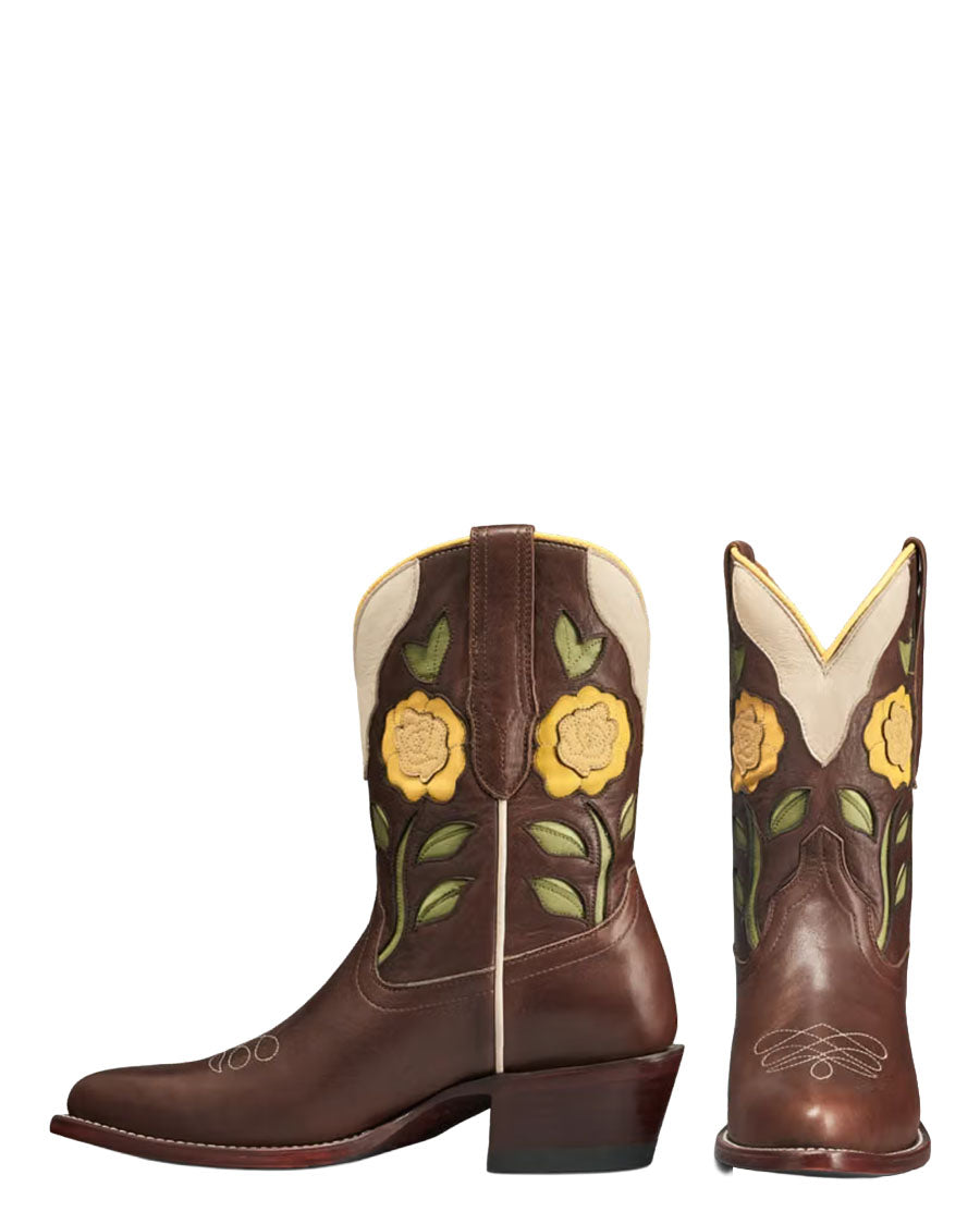 Women's The Jolene Roses Western Boots - 21103-TFE