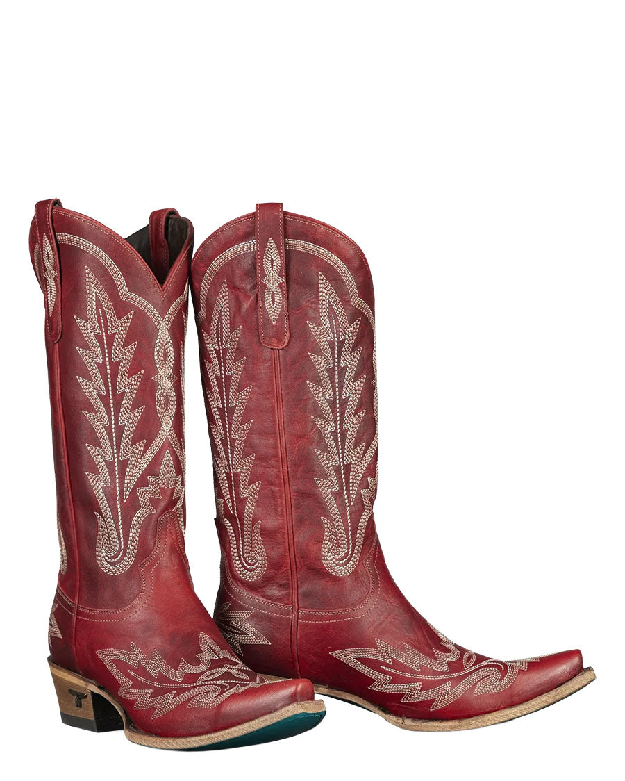 Women's Smoldering Ruby Lexington Western Boots - Lb0488E