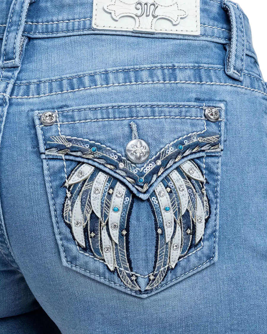 Women's Mid-Rise Denim Shorts - M5082H234