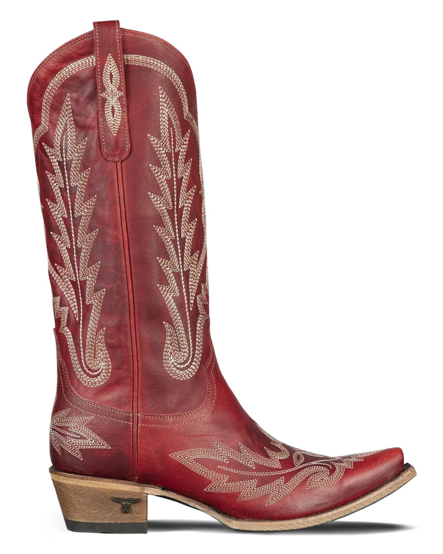 Women's Smoldering Ruby Lexington Western Boots - Lb0488E
