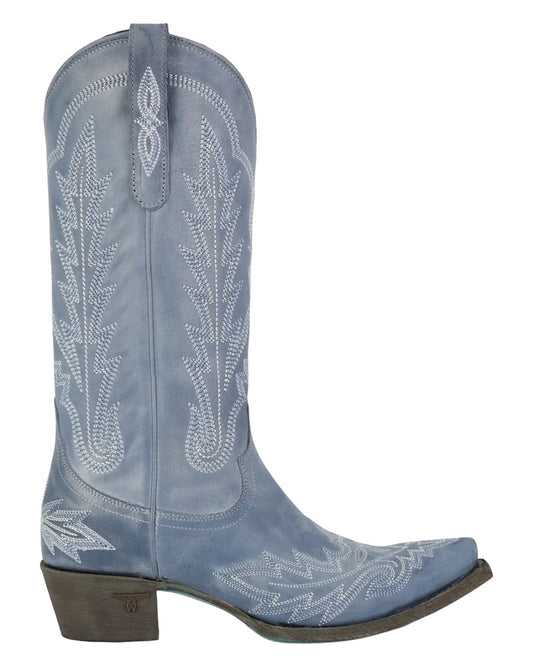 Women's Washed Denim Lexington Western Boots - Lb0488O by Lane from Skip’s Western Outfitters | LNE-LB0488O-050-B