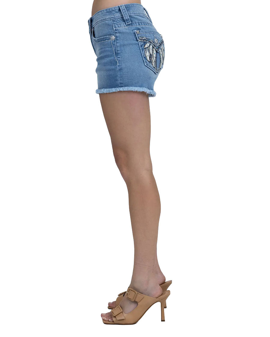 Women's Mid-Rise Denim Shorts - M5082H234
