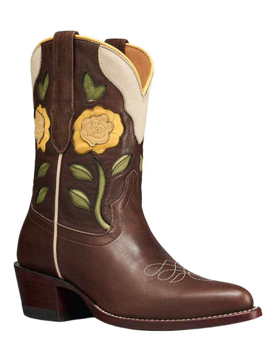 Women's The Jolene Roses Western Boots - 21103-TFE