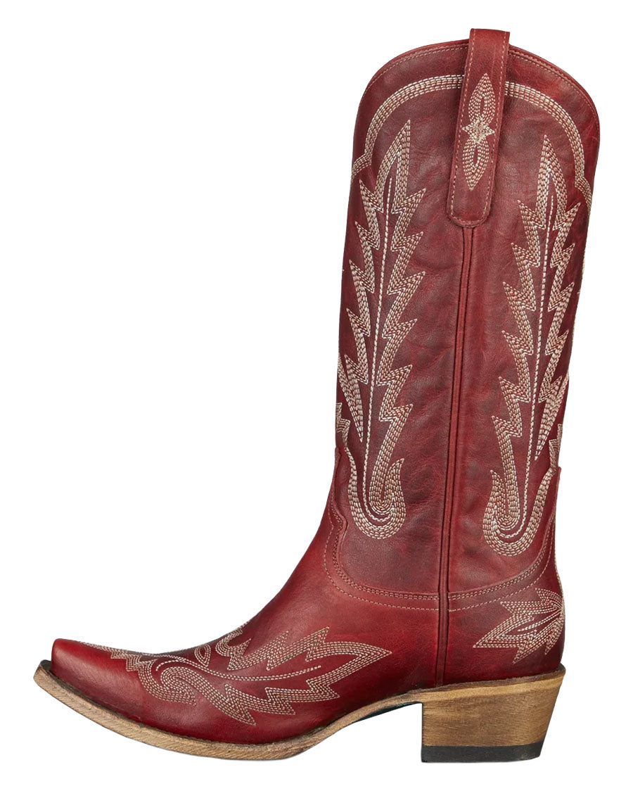 Women's Smoldering Ruby Lexington Western Boots - Lb0488E