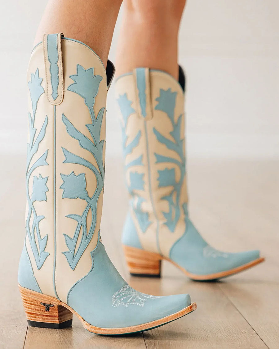 Women's Blueberry Buttermilk Jolene Western Boots - Lb0549A