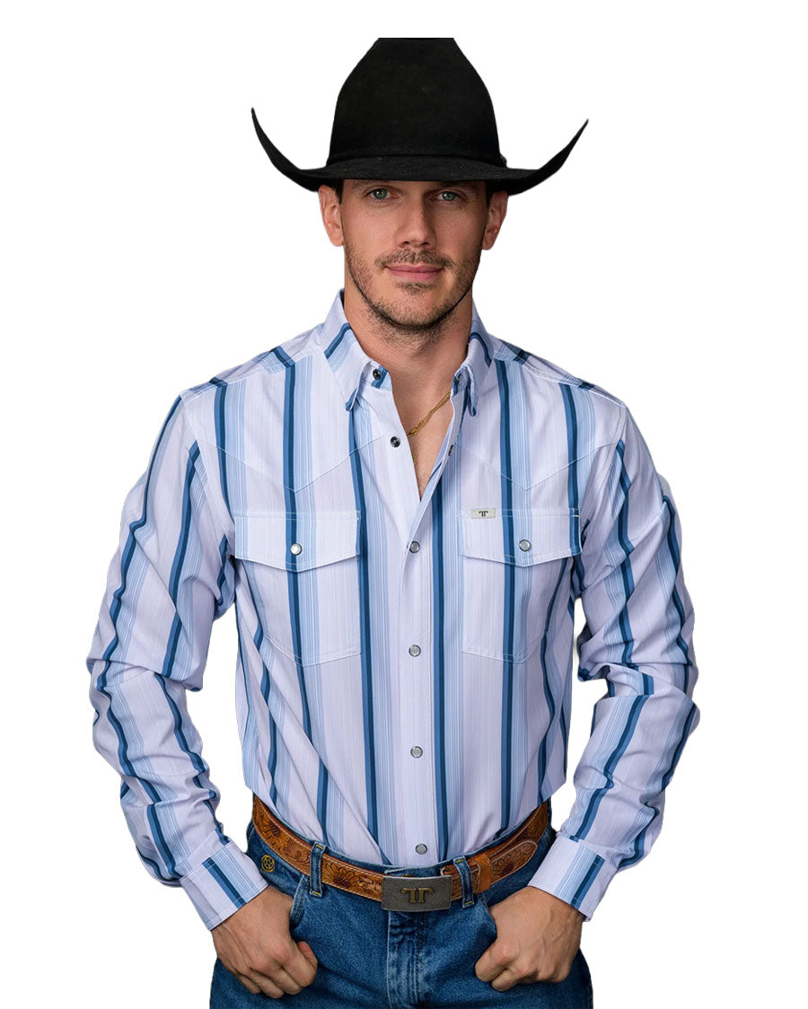 Men's The Tristan Long Sleeve Snap Performance Western Shirt - Fpl1026114