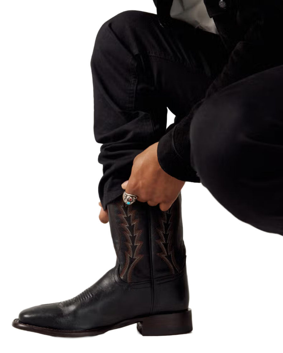 Men's The Doc In Midnight Cowhide Western Boots - 10031-Mid