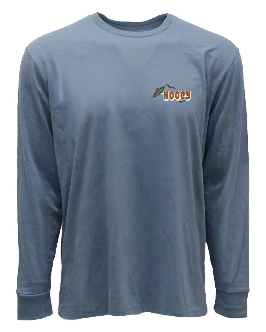 Boys' Space Cowboy Long Sleeve Crew Neck Graphic T-Shirt- Ht2677Dkde-Y