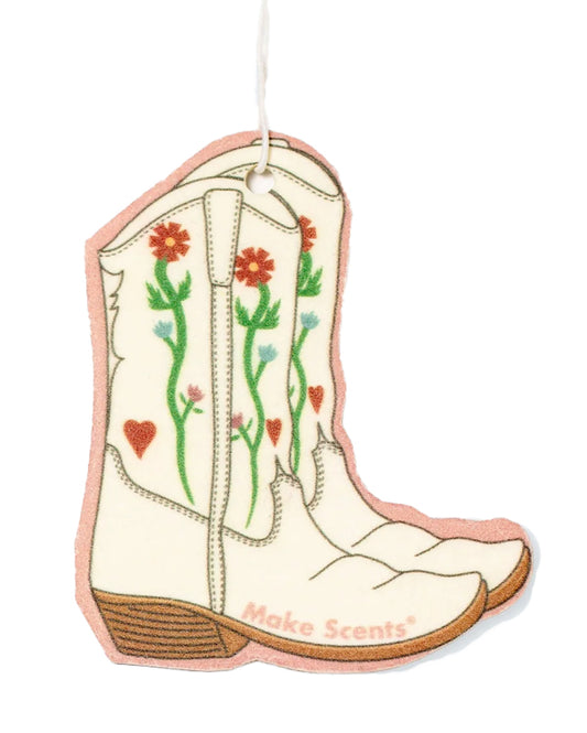 Bootin' Air Freshener by Make Scents from Skip’s Western Outfitters | MKS-MSSNGL04-PALO-SCENTO-O/S-PALO-SCENTO