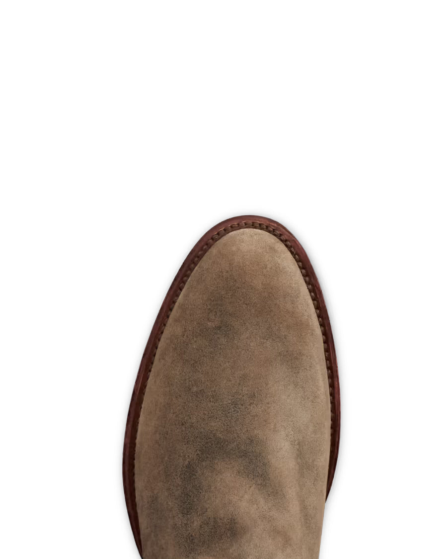 Men's The Earl Suede Western Boots - 11081-Grv