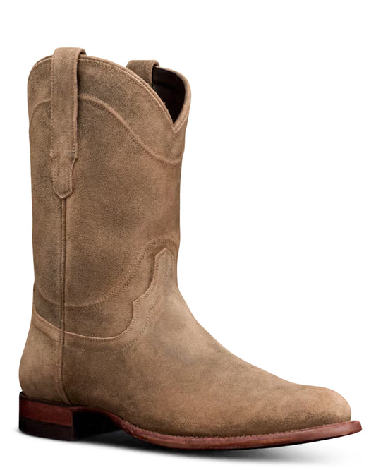 Men's The Earl Suede Western Boots - 11081-Grv