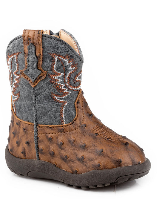Infant Boys' Cowbabies Bumps Western Boots by Roper from Skip’s Western Outfitters | KAR-09-016-1900-3436-BR-1-MED