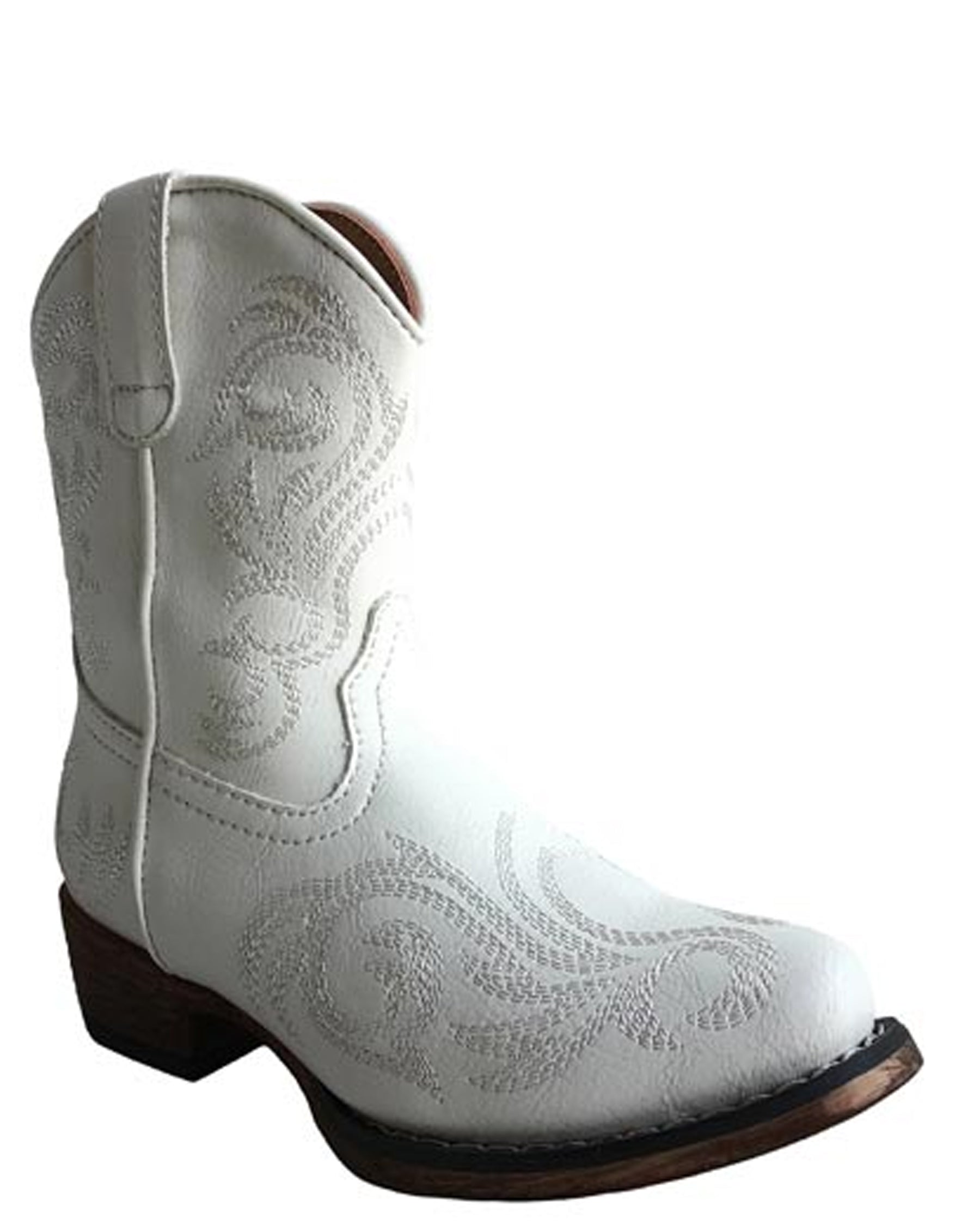 Toddler Girls' Riley Western Boots by Roper from Skip’s Western Outfitters | KAR-09-017-1566-1022-WH-5-MED