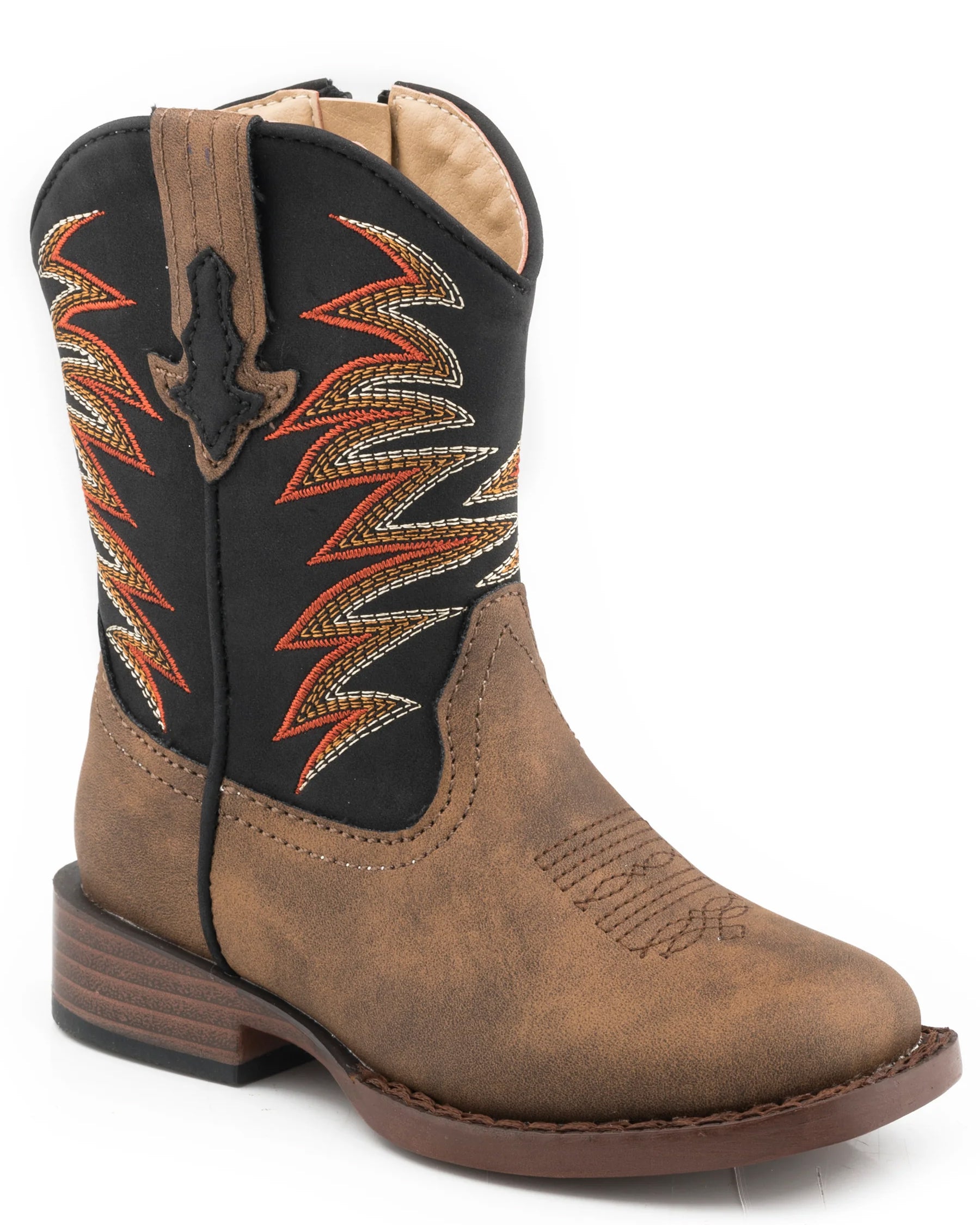 Toddler Boys' Clint Western Boots by Roper from Skip’s Western Outfitters | KAR-09-017-1900-2992-TA-5-MED