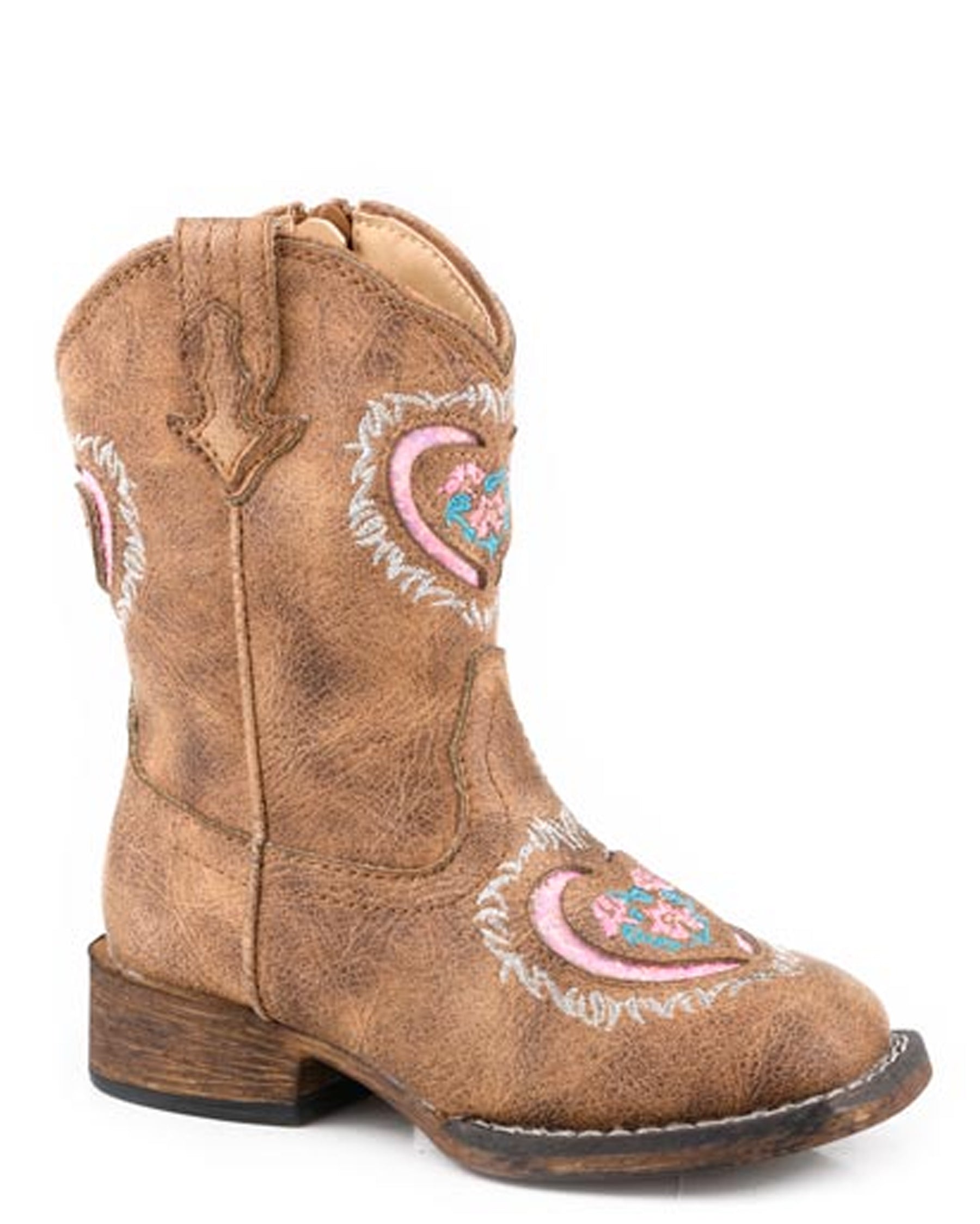 Toddler Girls' Lydia Western Boots by Roper from Skip’s Western Outfitters | KAR-09-017-1903-3623-TA-5-MED