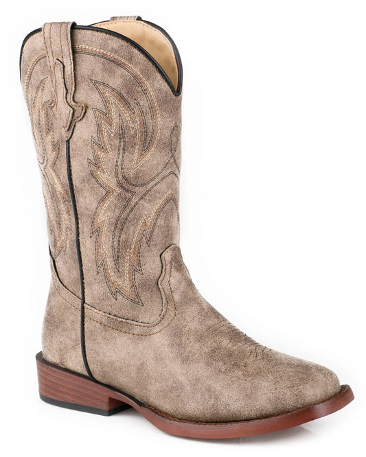 Youth Big Boys' Eastwood Western Boots by Roper from Skip’s Western Outfitters | KAR-09-119-1900-3499-BR-4-MED