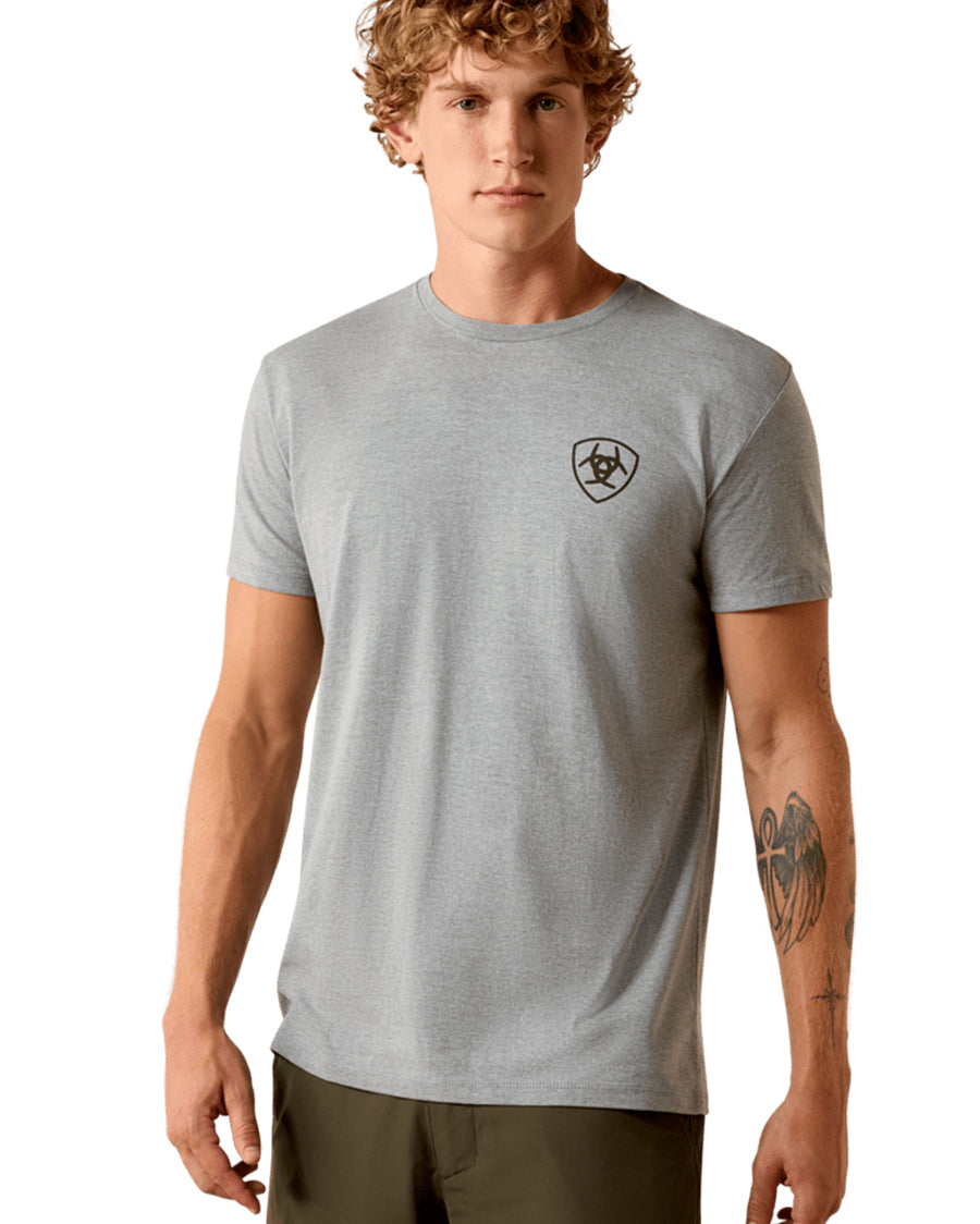 Men's Ariat Banner Badge T-Shirt - 10073955